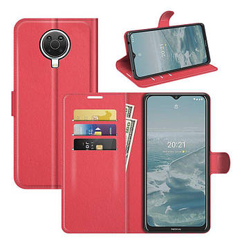 Чохол-книжка Litchie Wallet для Nokia G10 / G20 Red