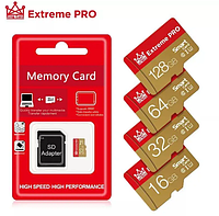 Карта пам'яті Extreme PRO 128 GB для гаджетів з SD- adapter мікро SD на 128 гігабайт