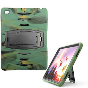 Чохол Heavy Duty Case для Apple iPad 5 2017 / iPad 6 2018 Green Camo