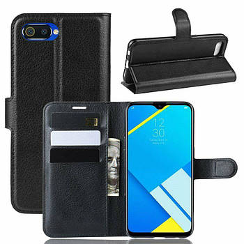 Чохол-книжка Litchie Wallet для Realme C2 Black