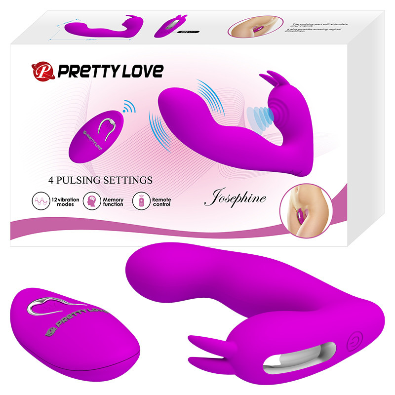 Вібратор - Pretty Love Josephine G-Spot Massager Purple Кітті