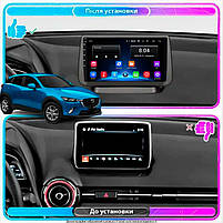 Штатна магнітола Lesko для Mazda CX-3 I 2015-2018 екран 9" 2/32Gb Wi-Fi GPS Base 7 шт., фото 3