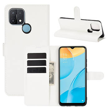 Чохол-книжка Litchie Wallet для Oppo A15 / A15S White