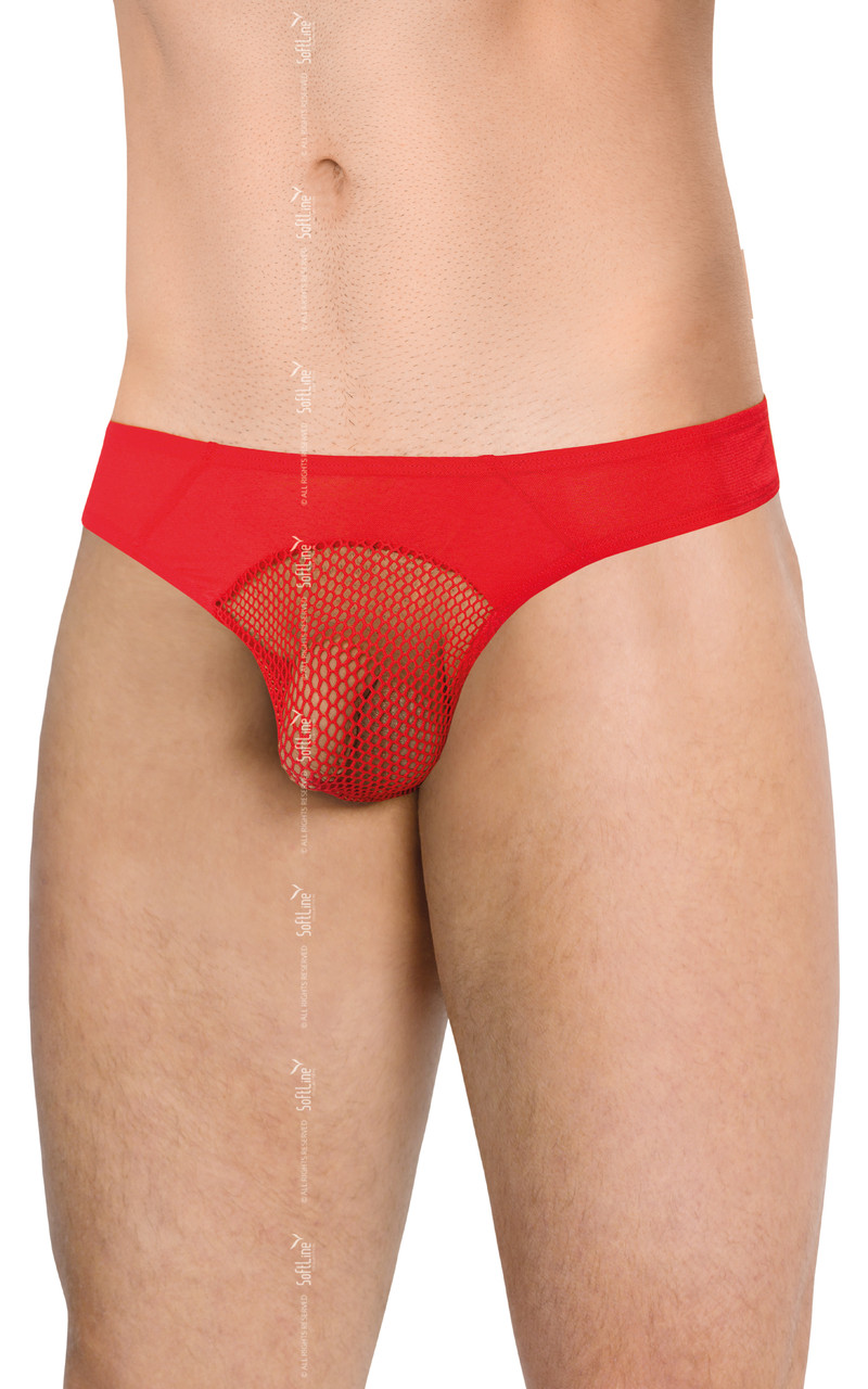 Чоловічі трусики - Mens Briefs 4525, red Кітті