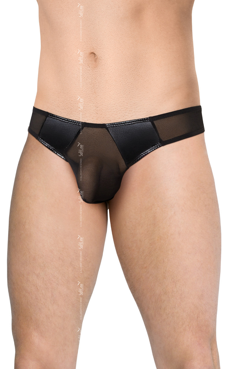 Чоловічі трусики - Mens Briefs 4519, black Кітті