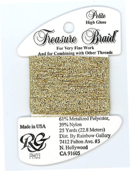 Нить RAINBOW GALLERY Treasure Braid Petite PH03, фото 1