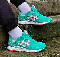 Кроссовки AS!CS Gel Lyte III Бирюзовые Женские Асикс Голубые (размеры: 36,37,38,39)