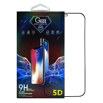 Захисне скло Premium Glass 5D Full Glue для Apple iPhone 12 Pro Max Black