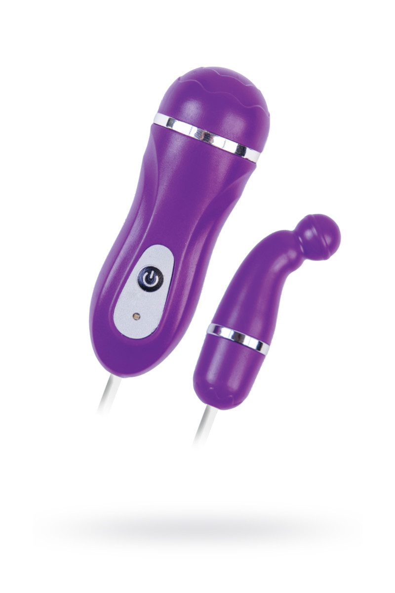 Віброяйце Toyfa A-Toys, ABS пластик, фіолетове, o 1,4 см Кітті
