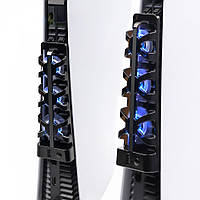 Вентилятор для консоли PlayStation 5, охлаждение для Sony PS5 с подсветкой и USB, черный, Dobe