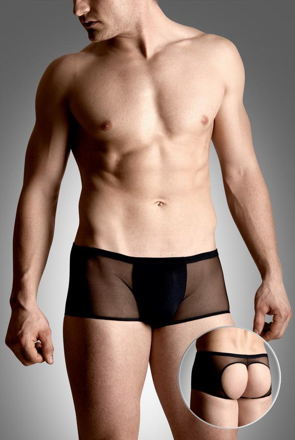 Чоловічі трусики - Mens Shorts 4493, black Кітті