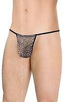 Чоловічі стрінги - Mens Thong 4531, grey panther, S-L Китти