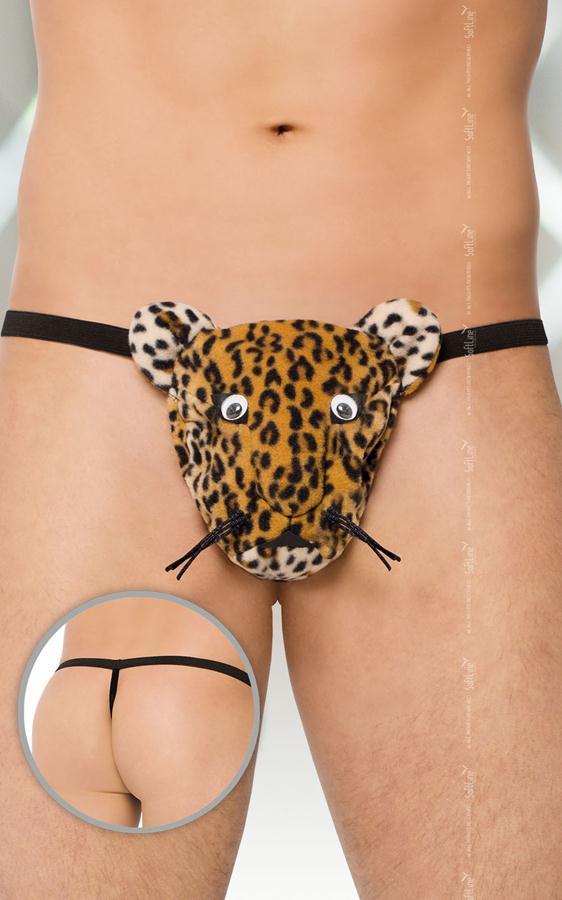 Чоловічі стрінги - Thongs 4510, panther - S-L Кітті