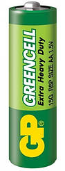Батарейка GP Greencell 15G, R6P, АА, 1.5V, 1 шт. 18+