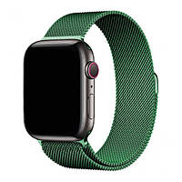 Ремешок Milanese Loop Strap для Apple Watch 42 / 44mm Dark Green