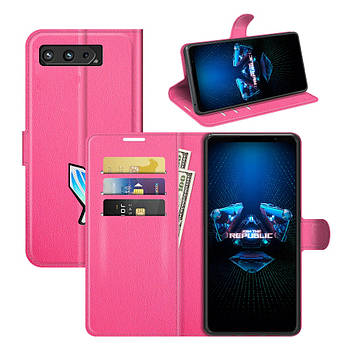 Чохол-книжка Litchie Wallet для Asus Rog Phone 5 Rose