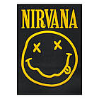 Нашивка термо (thps-008) Nirvana (logo and smile) наспинна прямокутна, фото 3