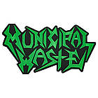 Нашивка термо (thps-005) Municipal Waste (logo) наспинна, фото 3
