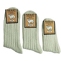 Теплые овечьи белоснежные носки Nebat: комфорт и стиль в каждом шаге
