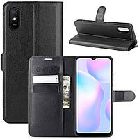 Чехол-книжка Litchie Wallet для Xiaomi Redmi 9A Black