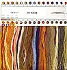 Набір для вишивання за нанесеною на канву схемою "Chickens foraging". AIDA 14CT printed, 42*31 см, фото 10