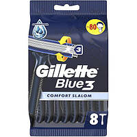 Бритви одноразові Gillette Blue 3 Comfort Slalom