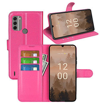 Чохол-книжка Litchie Wallet для Nokia C31 Rose