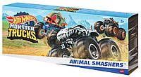 Набор машинок внедорожник 3 штуки Хот Вилс Монстр Трак Hot Wheels Monster Trucks HGX13 MATTEL