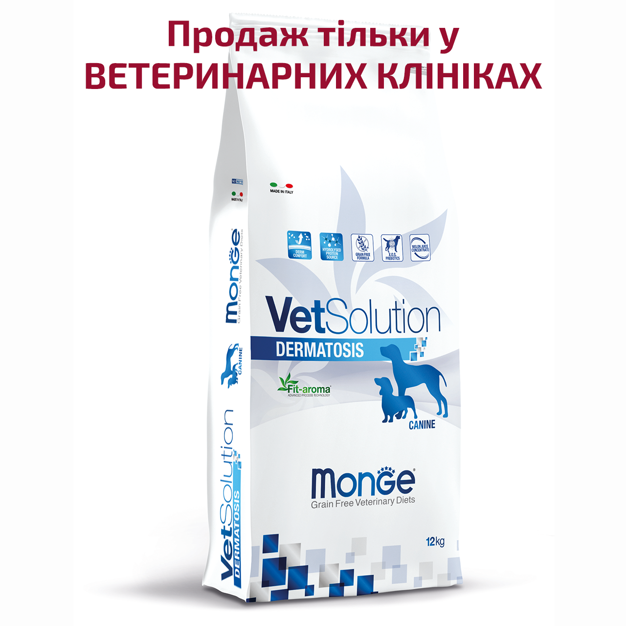 Monge VetSolution Dermatosis canine - фото 1 - id-p1993400710