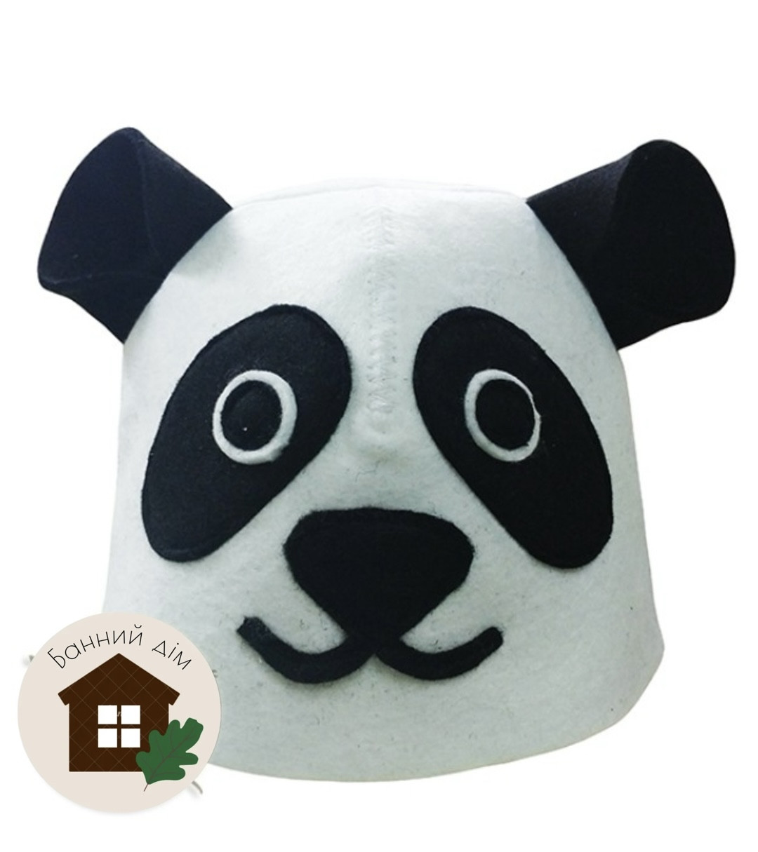 Шапка для лазні Панда, фото 1