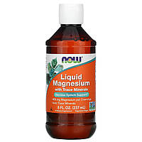 Магний Magnesium Now Foods с концентрата микроэлементов жидкий 237 мл DR, код: 7701544
