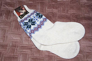 Чоловічі зимові шкарпетки з овечої вовни