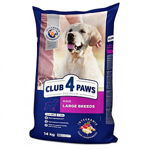 Клуб 4 Лапи Premium Large для собак великих порід із куркою 14 кг