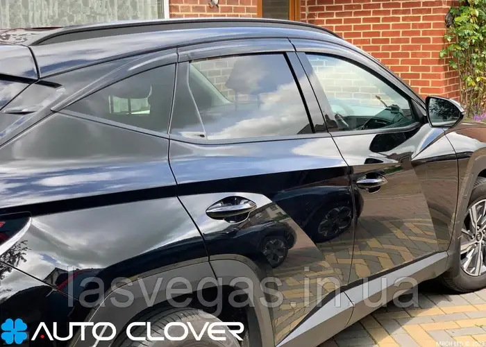 Дефлектори вікон (вітровики) Hyundai Tucson NX4 2021- (Autoclover/Корея)