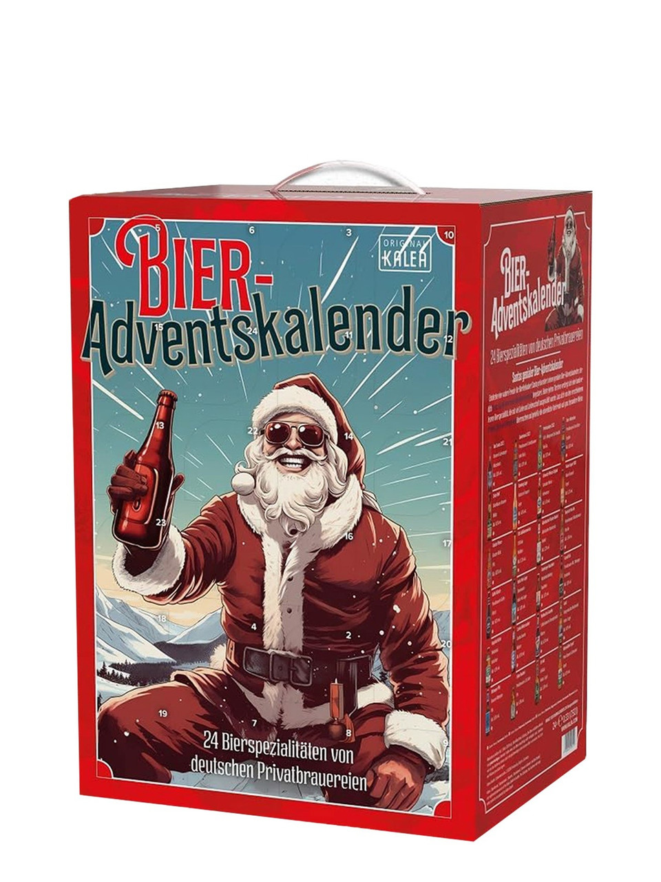 Адвент календар Kalea Beer Advent Calendar Edition Hoppy Santa 24 x 0.