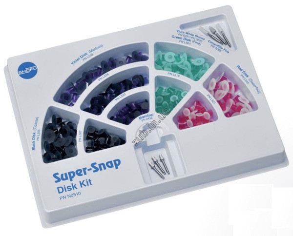 Полировочный набор для композитов Super-Snap 0510 - фото 1 - id-p1994935539