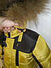 Зимова куртка на хлопчика 110 116 122  см натуральне хутро, фото 3