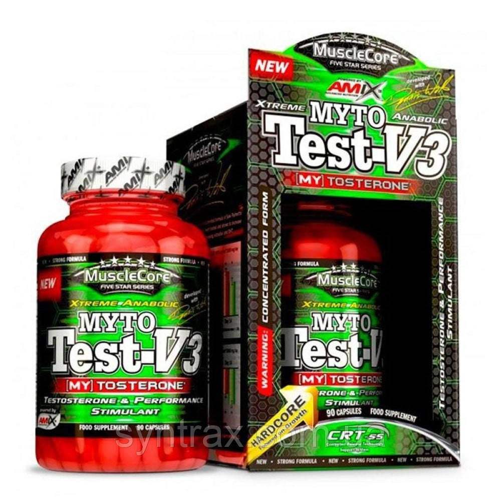 Amix MuscleCore Myto-Test V3 90 caps, підвищення тестостерону