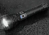 Мощный светодиодный тактический ручной фонарик Фонарик ручной BL 601 P90 2Х26650