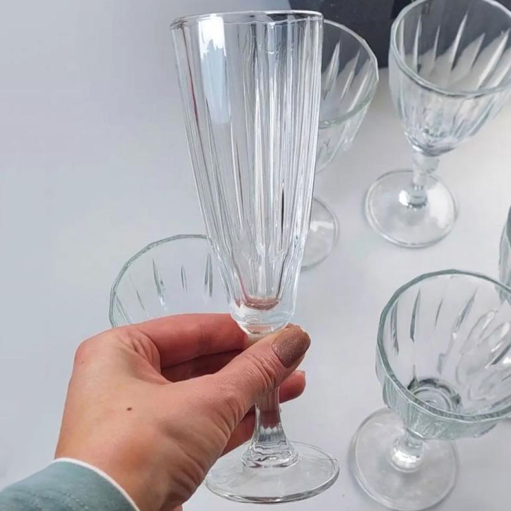 Набір келихів для шампанського "Тенор", 6шт, 150мл