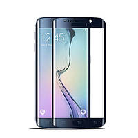 3D захисне скло для Samsung Galaxy S6 Edge G925F (на весь екран) black