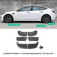 Брызговики для автомобиля Tesla model M3, Тесла Модел М3, 2022