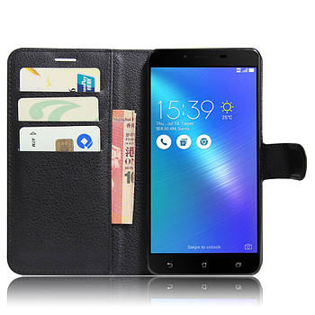 Чохол-книжка Litchie Wallet для Asus Zenfone 3 Max ZC553KL Чорний