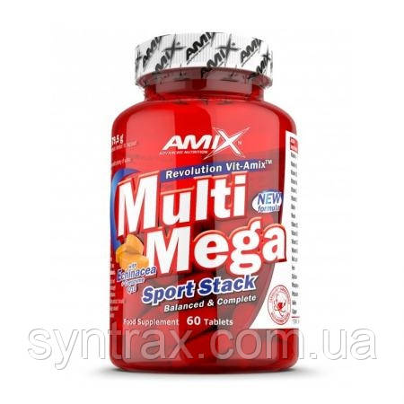 Amix Multi Mega Stack 60 tab , вітаміни і мінерали