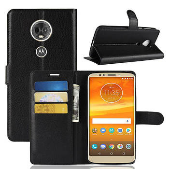 Чохол-книжка Litchie Wallet для Motorola Moto E5 Plus XT1924 Чорний