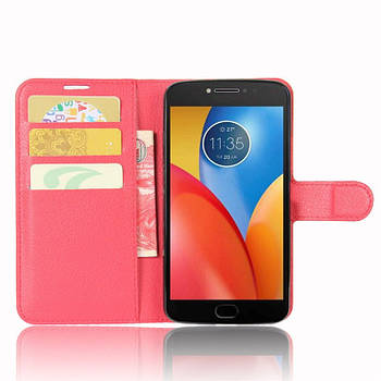 Чохол-книжка Litchie Wallet для Motorola Moto E4 Plus XT1771 Червоний