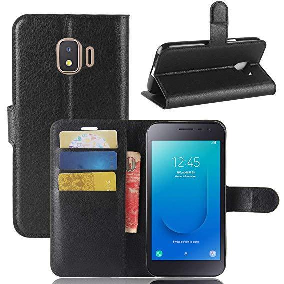 Чохол-книжка Litchie Wallet для Samsung J260 Galaxy J2 Core Чорний