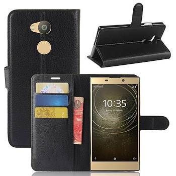 Чохол-книжка Litchie Wallet для Sony Xperia L2 H4311 Чорний