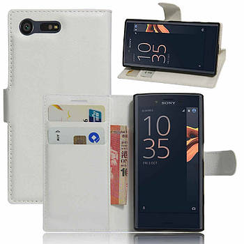 Чохол-книжка Litchie Wallet для Sony Xperia X Compact F5321 Білий