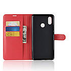 Чохол-книжка Litchie Wallet для Xiaomi Mi Max 3 Червоний, фото 3